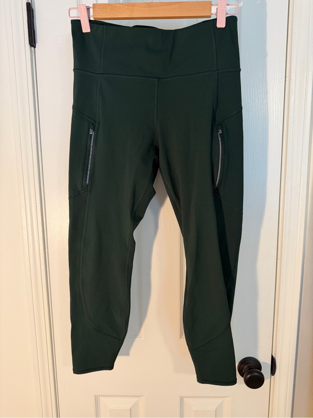 Athleta Ranier Forest Green High-Rise Leggings